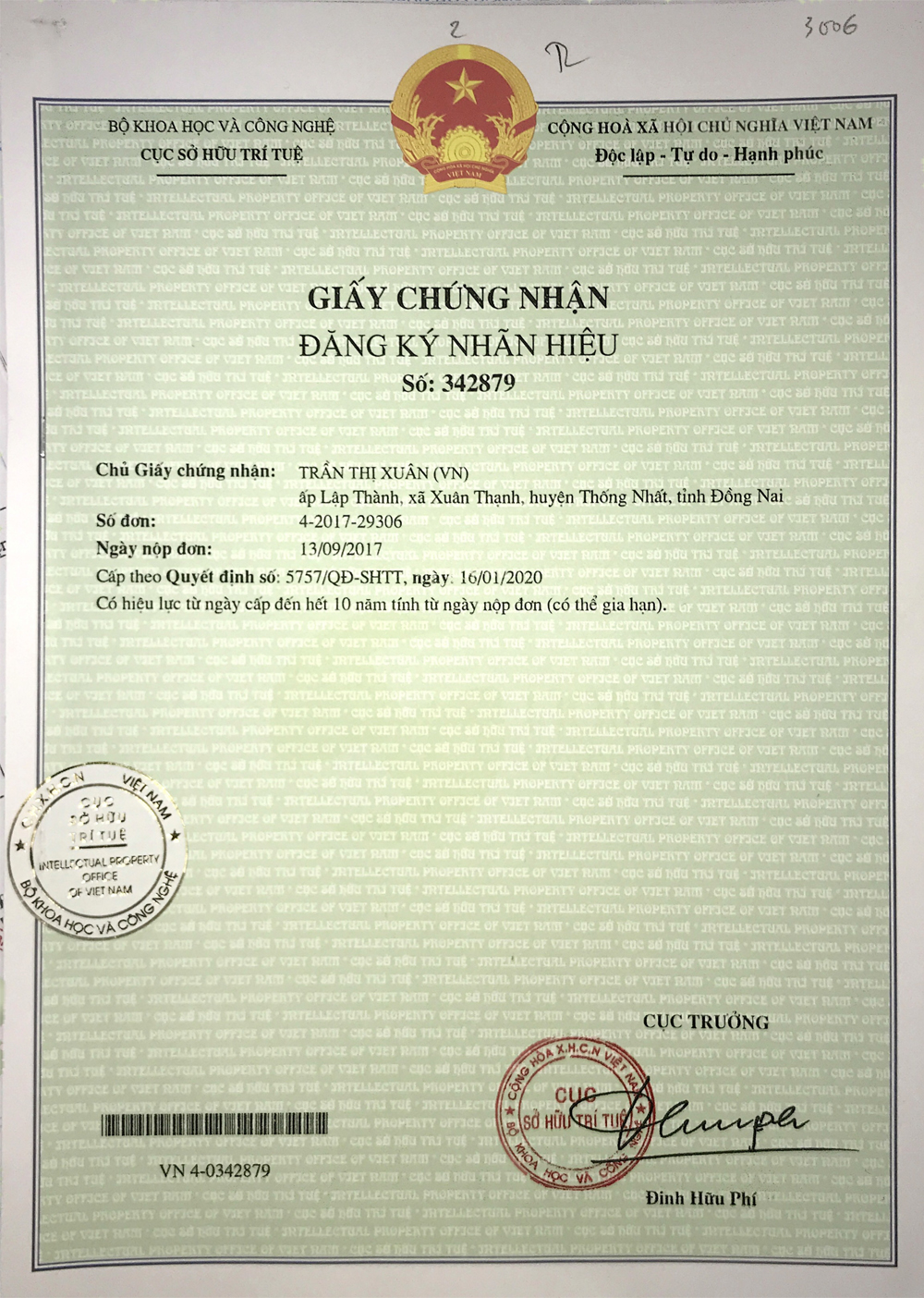 thương hiệu zifat 999