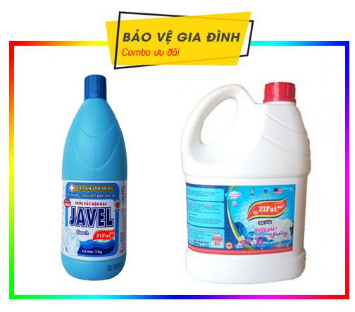 Combo Javel - Nước Giặt Quần Áo