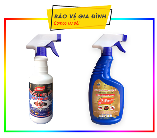 Combo Thuốc Diệt Mối - Thuốc Diệt Côn Trùng