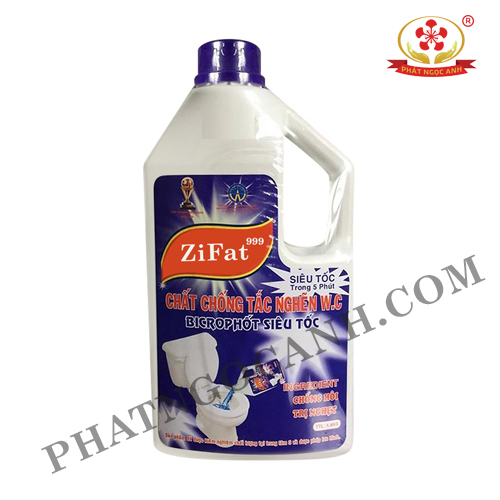 Chất Thông WC Siêu Tốc 1.4kg ZIFAT 999